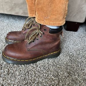 Leather Dr Martens.